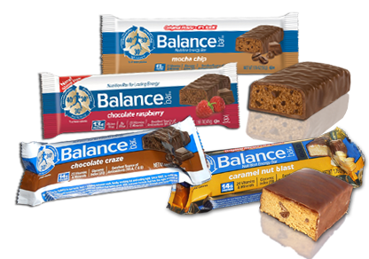 Balance Bars in popular  Flavors