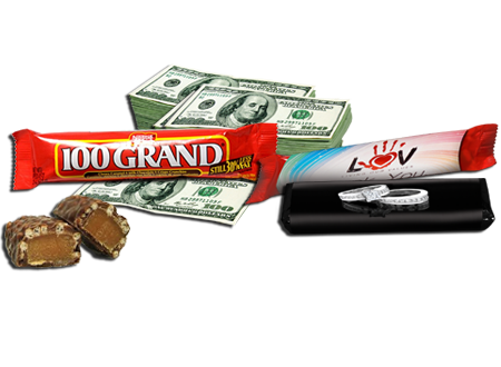 100 Grand Candy bar