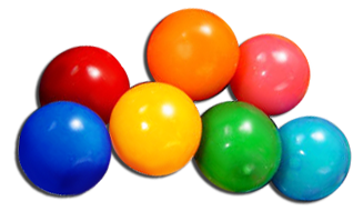 colorful gumballs