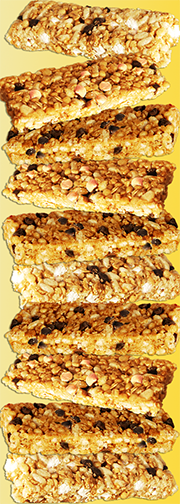 a view of unwrapped delicious Quaker Oats Chewy Bars