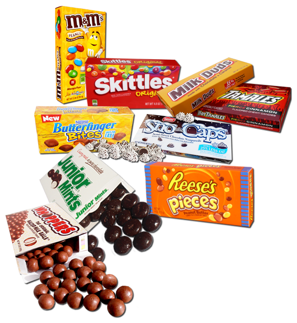 Popular brand Theater Box candy