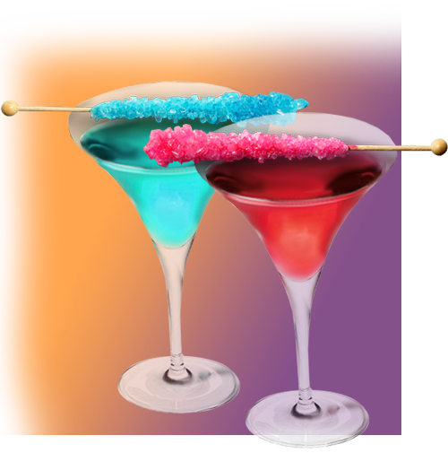 rock candy martini