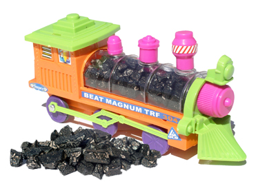 candy-filled train